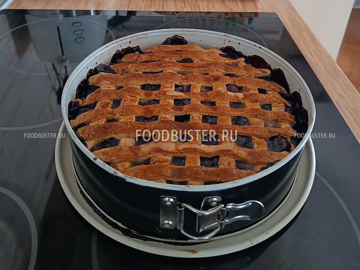 Рецепт вкусного вишнёвого пирога